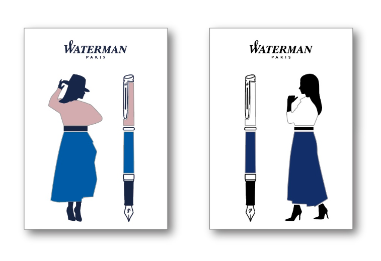 WATERMAN METROPOLITAN COLOUR BLOCKING ノベルティ